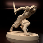 Rogue khajiit — bethesda — Statue by H3llcreator