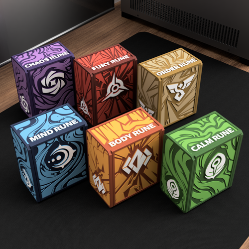 Riftbound Rune - Deck Box