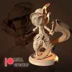 Rose Warrior — fantasy-warrior — Statue by H3llcreator