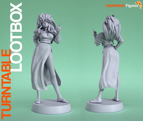 Ryoko — Tenchi Muyo — Statue by NomNom