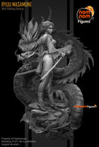 Ryuu Masamune — Bitch Stabbing Samurai — Statue by NomNom
