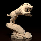 Saber-toothed tiger — big-cats — Statue by H3llcreator