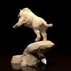 Saber-toothed tiger — big-cats — Statue by H3llcreator