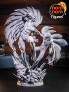 Saitama vs Boros — One Punch Man — Statue by NomNom