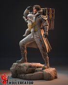 Sam Porter Bridges — death stranding — Statue by H3llcreator