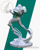 Samus Full Armor version — metroid — Statue by H3llcreator