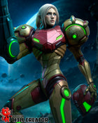 Samus — metroid — Statue by H3llcreator