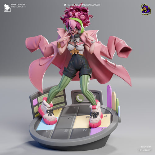 Scamellia — Unbreadable — Statue by Bulkamancer