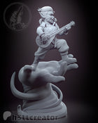 Scanlan — Statue by H3llcreator