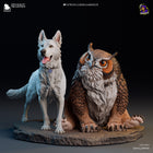 Scratch and Owlbear Cub — Baldur's Gate 3 — Statue by Bulkamancer