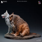 Scratch and Owlbear Cub — Baldur's Gate 3 — Statue by Bulkamancer