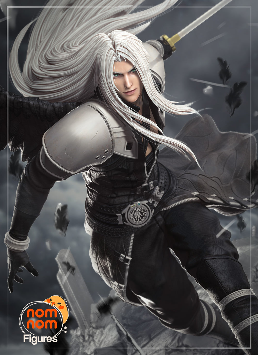 Sephiroth — Final Fantasy VII — Statue by NomNom