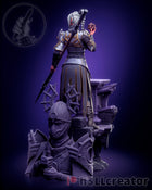 Shadowheart Dark Justiciar — baldur's gate 3 — Statue by H3llcreator