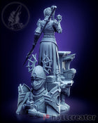 Shadowheart Dark Justiciar — baldur's gate 3 — Statue by H3llcreator