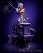 Shadowheart Dark Justiciar — baldur's gate 3 — Statue by H3llcreator