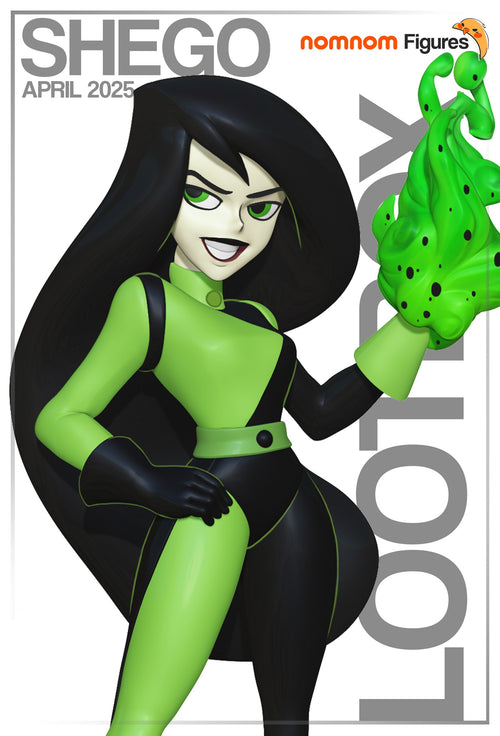 Shego — Kim Possible — Statue by NomNom