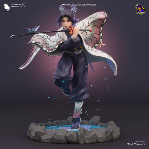 Shinobu Kocho — Demon Slayer — Statue by Bulkamancer
