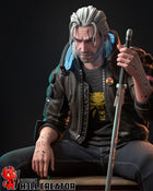 Silverronin (Geralt) — geralt — Statue by H3llcreator