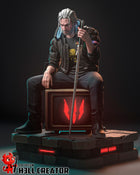 Silverronin (Geralt) — geralt — Statue by H3llcreator