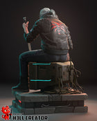 Silverronin (Geralt) — geralt — Statue by H3llcreator