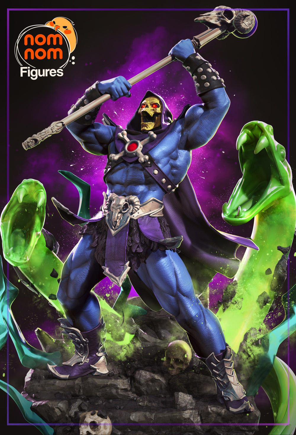 Skeletor — He-man and the Masters of the Universe — Statue by NomNom