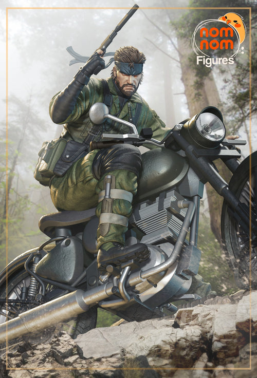 Snake — Metal Gear Snake Eater — Statue by NomNom