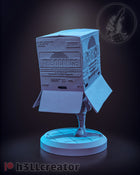 Solid Snake in a Box — metal gear solid — Statue by H3llcreator