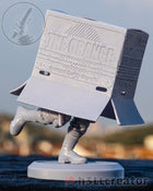 Solid Snake in a Box — metal gear solid — Statue by H3llcreator