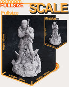 Solid Snake — Metal Gear Solid — Statue by NomNom