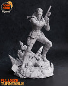 Solid Snake — Metal Gear Solid — Statue by NomNom