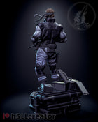 Solid Snake — metal gear solid — Statue by H3llcreator