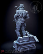 Solid Snake — metal gear solid — Statue by H3llcreator