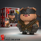 Solid Svin (Solid Snake) — metal gear solid — Statue by H3llcreator