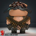 Solid Svin (Solid Snake) — metal gear solid — Statue by H3llcreator