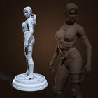 Sonya Blade (MK 9) — fighting-game — Statue by H3llcreator