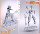 Sora — Kingdom Hearts 3 — Statue by NomNom