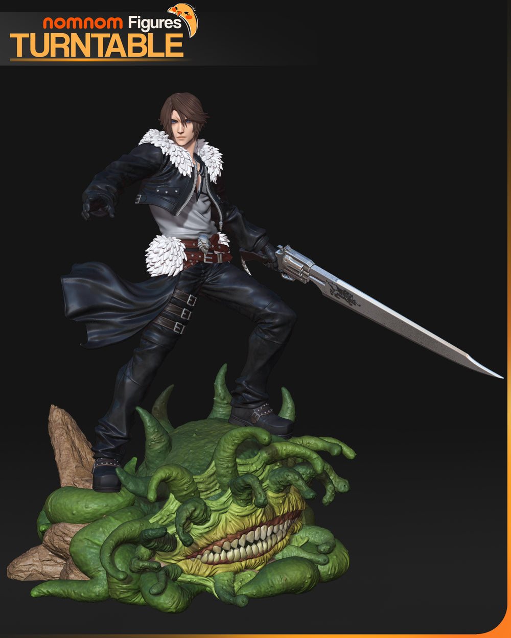 Squall Leonhart — Final Fantasy VIII — Statue by NomNom