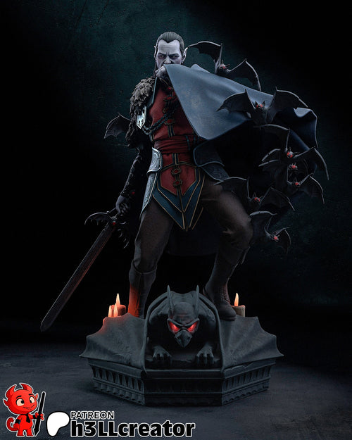 Strahd von Zarovich — dungeons and dragons — Statue by H3llcreator