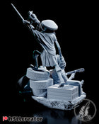 Stray diorama — annapurna-interactive — Statue by H3llcreator