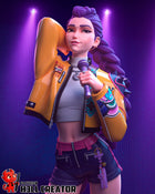 Style vocalist — Statue by H3llcreator
