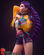 Style vocalist — Statue by H3llcreator