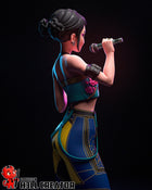 Stylish rapper — Statue by H3llcreator