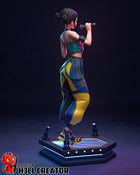 Stylish rapper — Statue by H3llcreator
