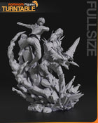 Sung Jin Woo vs. Igris — Solo Leveling — Statue by NomNom