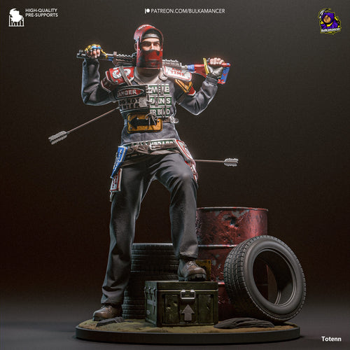 Survivor — Rust — Statue by Bulkamancer
