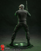 Old man Sam Fisher — splinter cell — Statue by H3llcreator