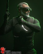 Old man Sam Fisher — splinter cell — Statue by H3llcreator