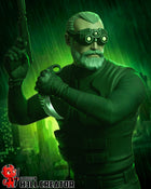 Old man Sam Fisher — splinter cell — Statue by H3llcreator
