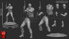 Old man Sam Fisher — splinter cell — Statue by H3llcreator