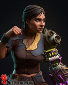 Sevika — arcane — Statue by H3llcreator